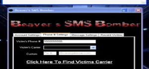 SMS or text bomb someone you dislike