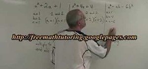 Use the Simple Trinomial factoring method