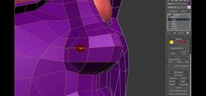 Make a detailed nose model in 3D Studio Max