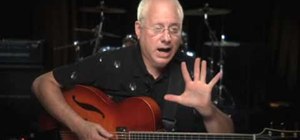Solo over Jazz changes using melodies and focusing on key centers on guitar