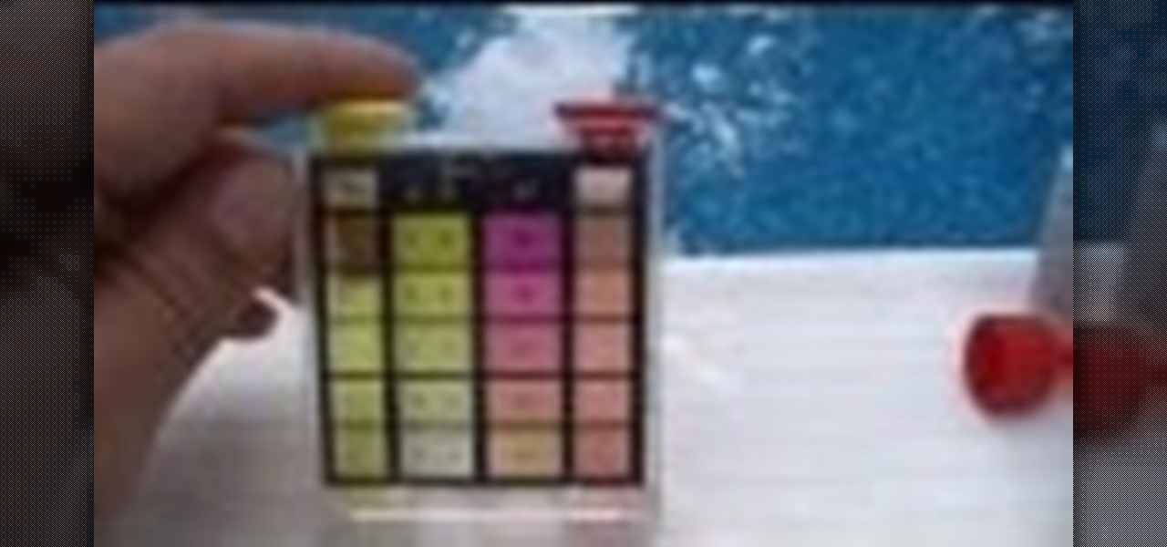 Test Swimming Pool Water Chlorine and PH Level with Test Kit