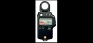 Use a light meter for your photo camera