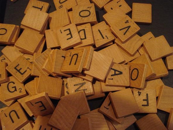 How to Customize a Picture Frame with Scrabble Letters