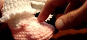 Crochet Mary Jane booties