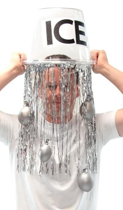 How to Make a Cheap Ice Bucket Challenge Costume for Halloween