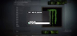 Draw the Monster Energy Drink logo in the Black Ops emblem editor