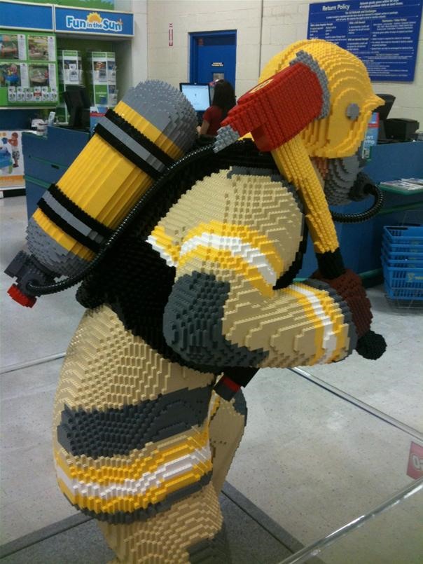 LEGO Fireman at Toys R Us