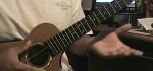 Fingerpick on the ukulele