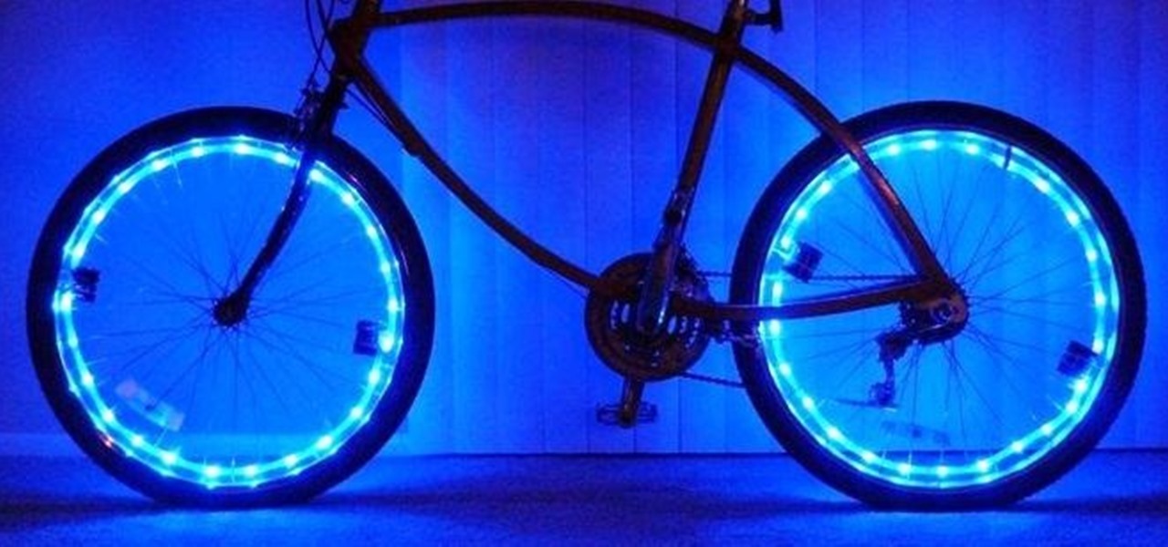 Illuminate Your Bike at Night with These Super Bright DIY Rim Lights