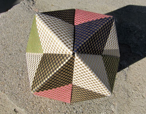An Octahedron Made with Sonobe Units