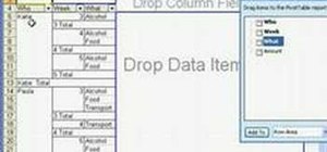 Summarize data with pivot tables in Microsoft Excel