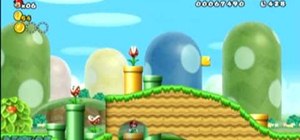 Collect all three Star Coins in New Super Mario Bros Wii World 1-3