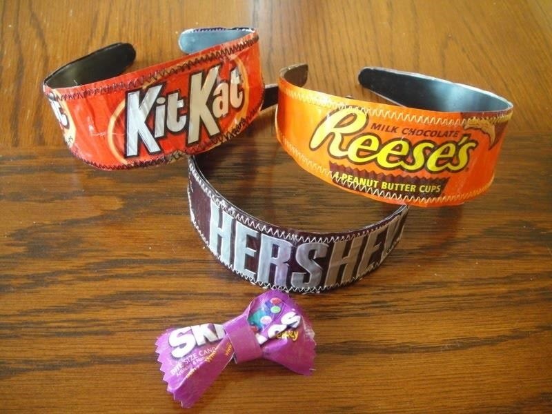 11 Clever Candy Wrapper Crafts You Can Do After Binging on Halloween Chocolate