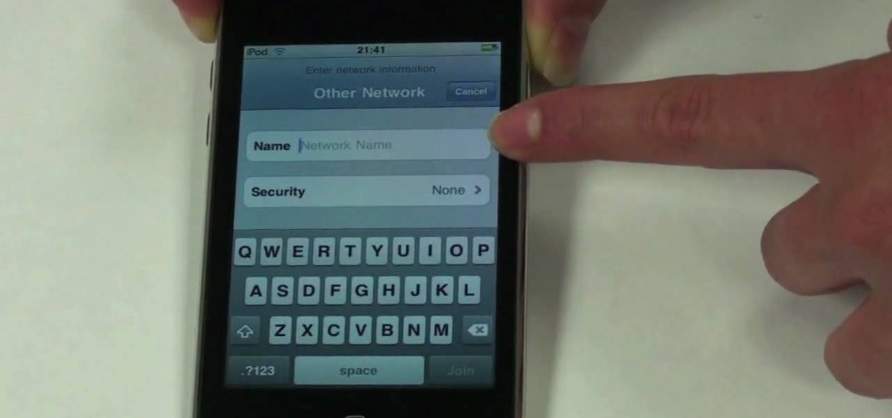 Connect Itouch To Wifi