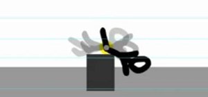 Make a stick man animation using Adobe Flash CS4