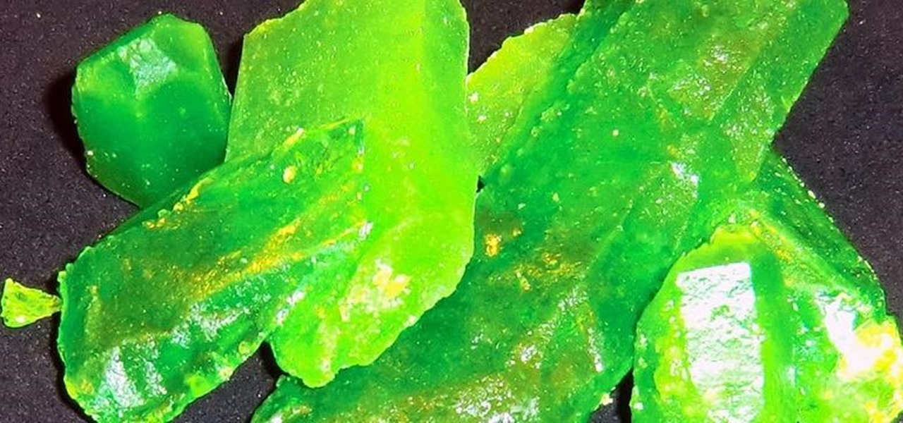 Make Glowing Green Candy