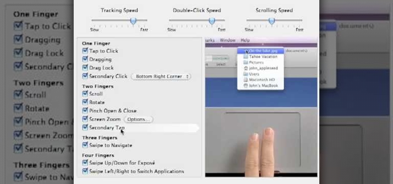how to activate right click on mac computer
