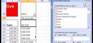 Create a quantitative freq. distribution in MS Excel