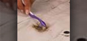 Remove a grass stain with Martha Stewart's REAL SIMPLE