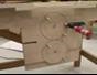 Use the self-centering mortise jig
