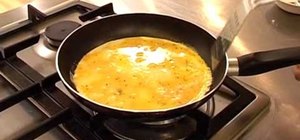 Flip an omelette the right way