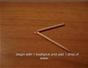 Do a toothpick trick