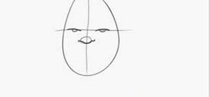 Draw a basic cartoon face step by step