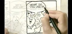 Draw a strip for a comic book