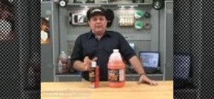 Properly store the nitro engine fuel for an RC vehicle