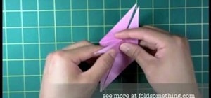 Create a beautiful origami tropical angel fish