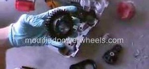 Repair broken gearboxes in Power Wheels toy vehicles