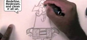 Draw Captain K'Nuckles from The Marvelous Misadventures of Flapjack