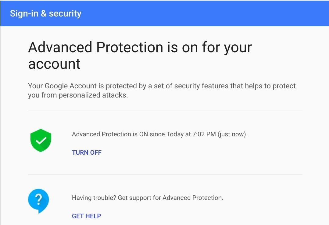How to Use Google's Advanced Protection Program to Secure Your Account from Phishing