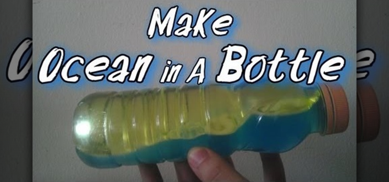 Make Ocean in a Bottle - Super Cool Science Experiment