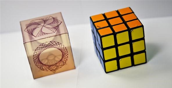 Mathematical Curve Stitching Takes on the Rubik's Cube
