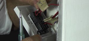 Replace an electrical light switch