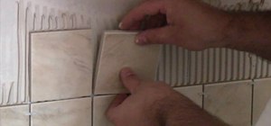 Tile a kitchen backsplash