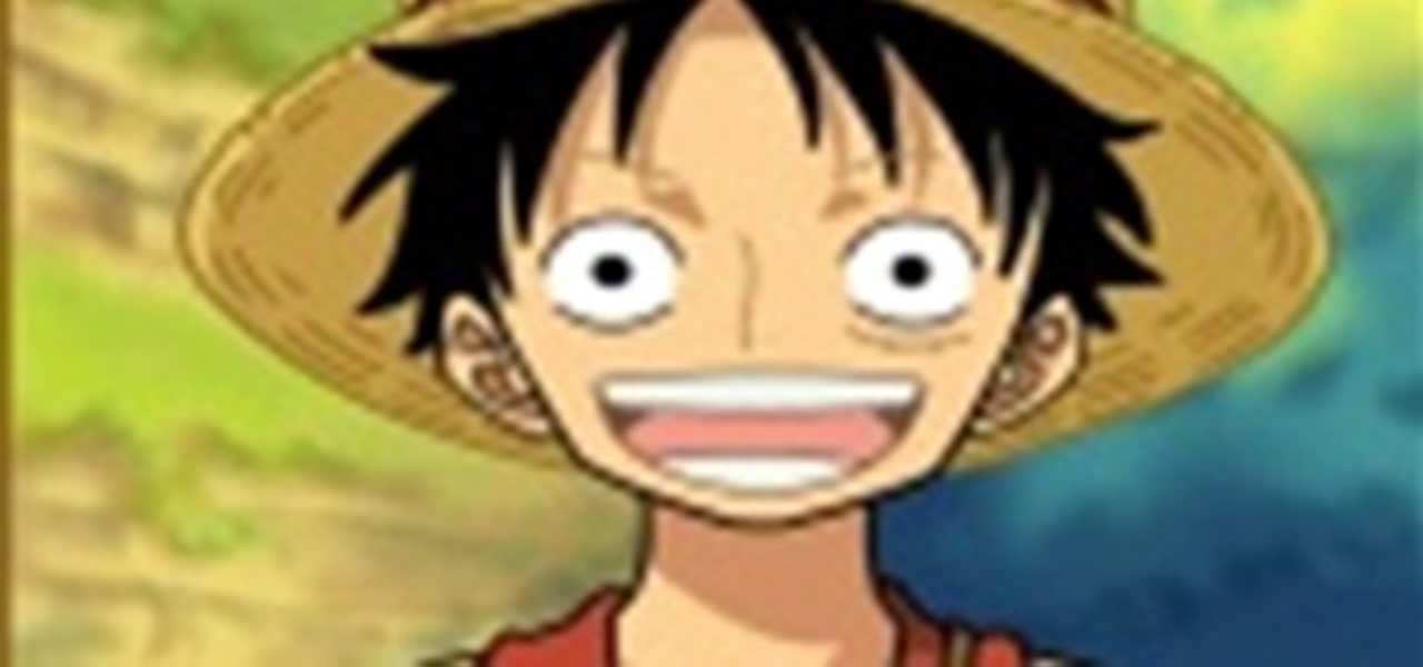 Draw Monkey D. Luffy of One Peice