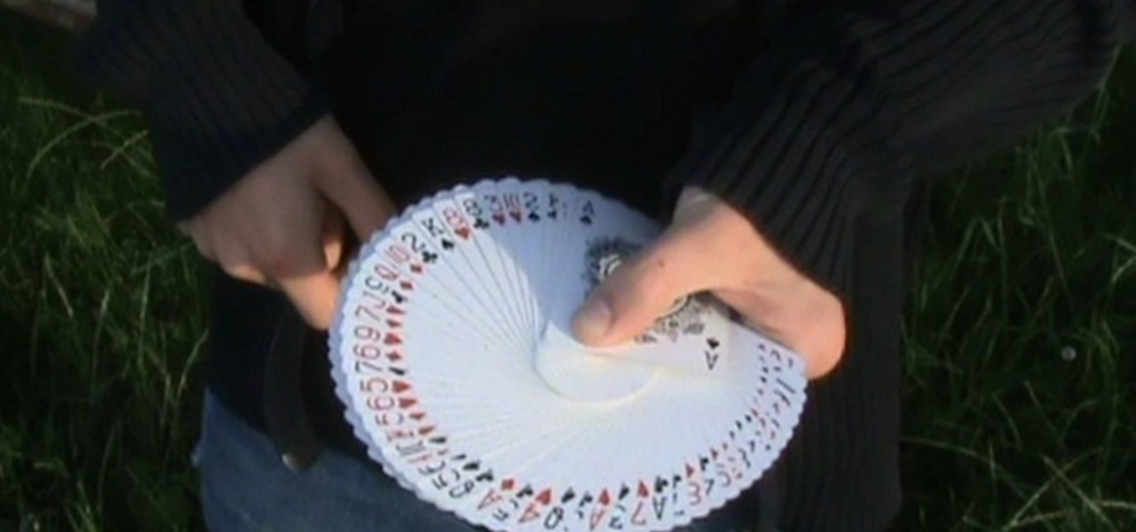 How Perform a thumb fan card « Card Tricks :: WonderHowTo