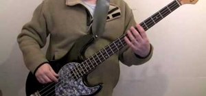 Play "Moondance" by Van Morrison on the bass