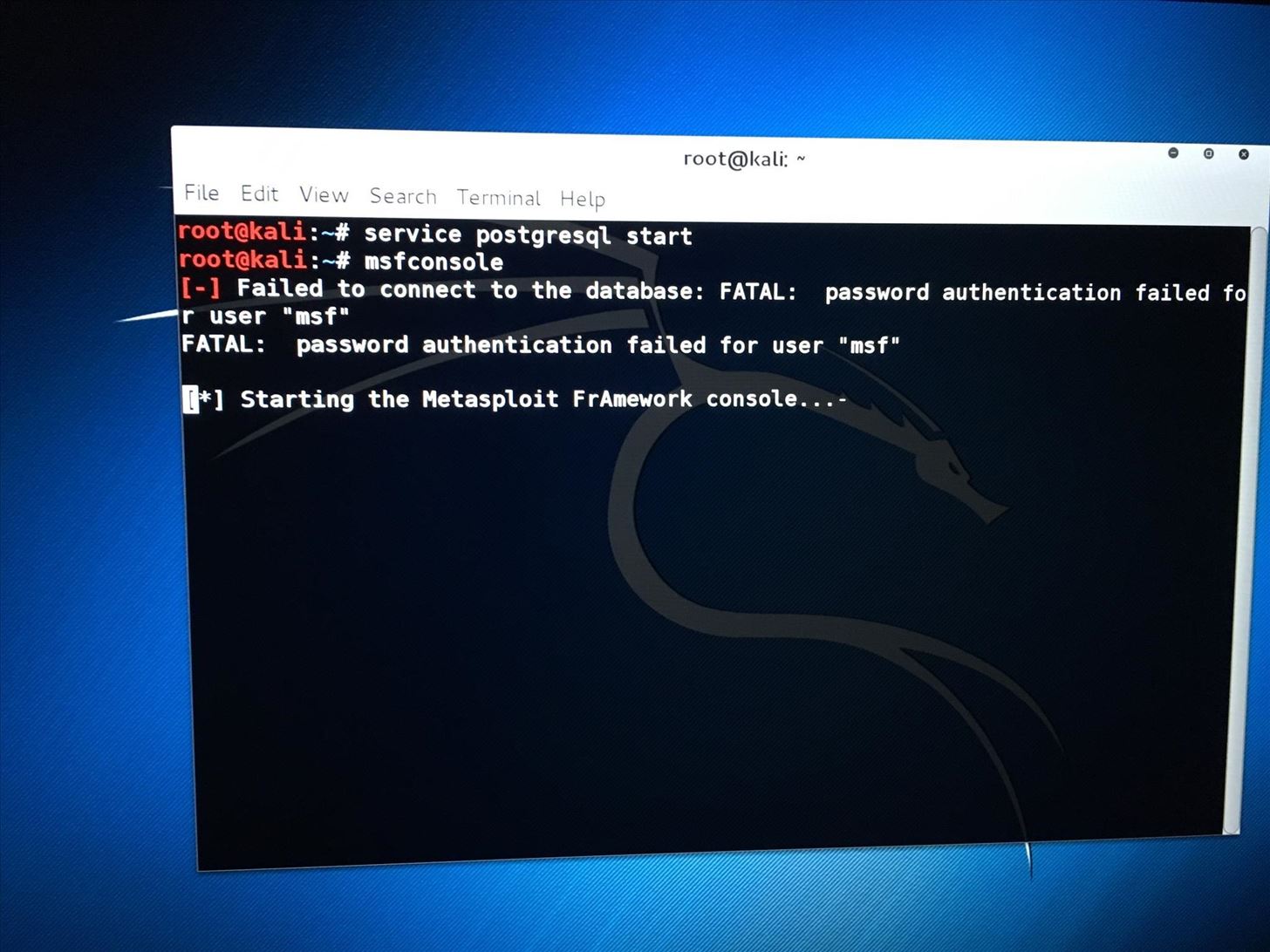 3 Problems About Metasploit(with Screenshots)
