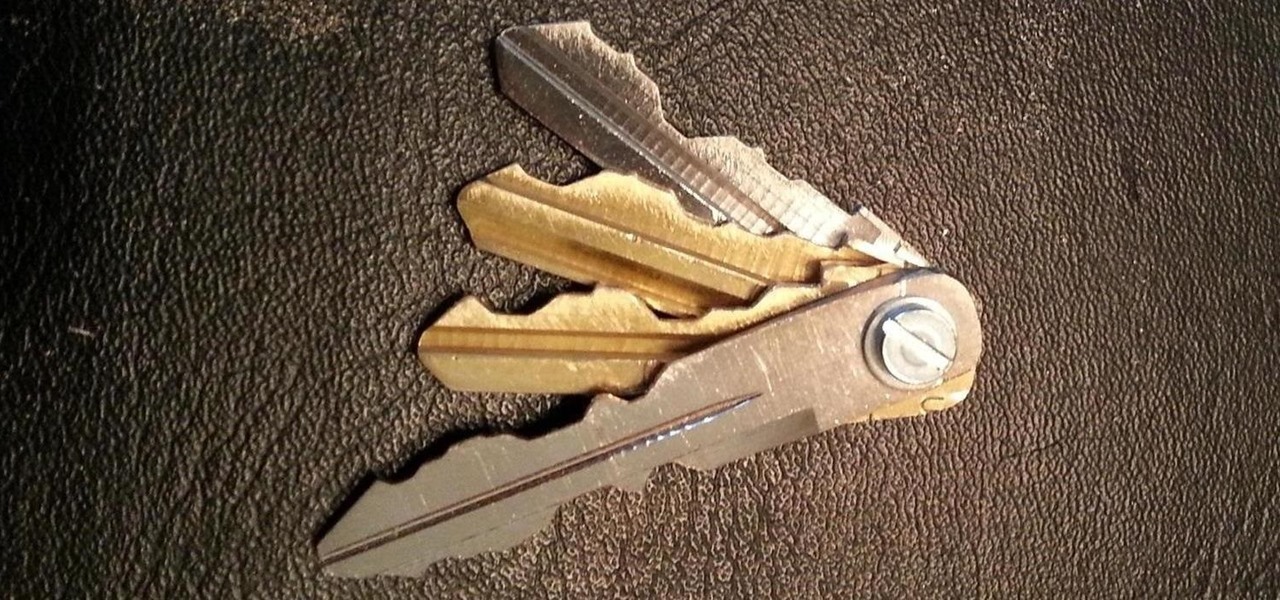 Trade in Your Bulky Set of Keys for This Simple DIY Swiss Army-Style Keychain