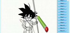 Draw Son Goku (Dragon Ball)