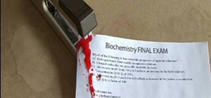 Pull off a bloody stapler prank