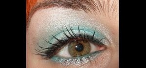 Create a silver winter makeup look inspired by Hayley Williams