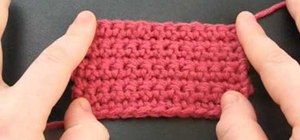 Determine which side is the right and wrong in crochet
