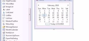 Make a calendar in VB.Net