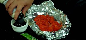 Cook an easy wasabi salmon (pan-fried, broiled or grilled)