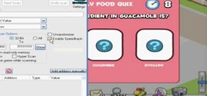 Hack the food quiz in Restaurant City (09/10/09)