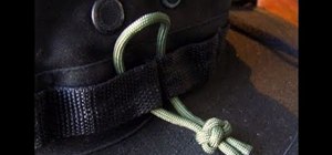 Tie a lanyard knot